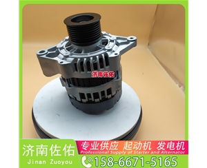 天津QDJ2701(大）起动机1040010-FF150514P发电机 康明斯半包头 中国重汽 MC07 潍柴 WP4 中联重科 康明斯QSL9 中国重汽 豪沃T7H E235SRLC 启动马达